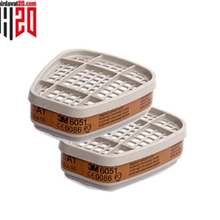 3M 6051 A1 Gaz ve Buhar Filtresi - 10 Çift (20 Adet)