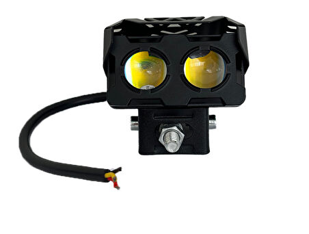 Off-Road P12-80V 2 Led 18W Sarı-Bey 7x4cm (Adet)