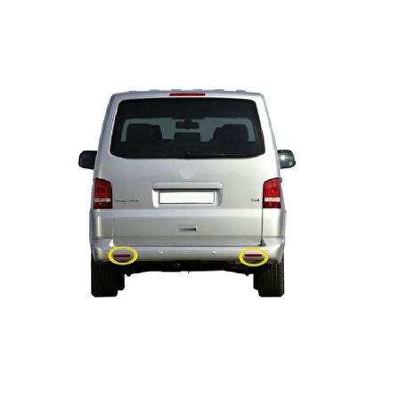 VW Caravelle Tampon Reflektörü Sağ Sol Takım 2003-2015 7E0945106