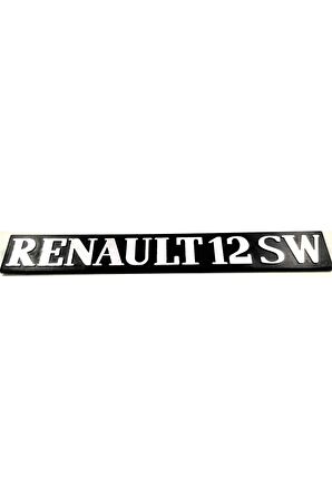 RENAULT 12 Toros Renault 12 SW Bagaj Yazısı 1989-2000 