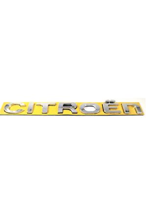 CITROEN C3 - C4 Büyük Bagaj Yazısı 185mm-17mm 