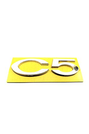 CITROEN C5 Bagaj Yazısı 110mm-30mm 2008-2012 8666.28, 8665.YW