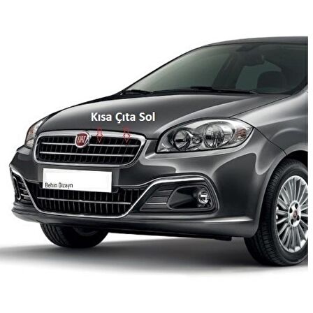 FIAT Linea Panjur Çıtası Krom (Kısa Sol) 2012-2018