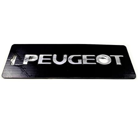 PEUGEOT 207 Bagaj Yazısı 137mm-15mm 8665.PW