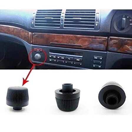 BMW 7 Serisi E38 Radyo Cd Ses Düğme Kapağı 1995-2000 65828372162