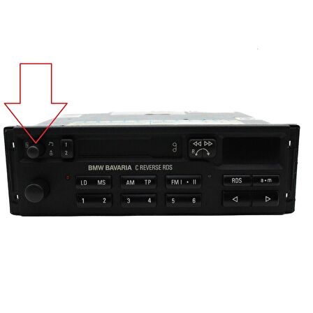 BMW 7 Serisi E38 Reverse Rds Radyo Düğmesi Uzun Tip 1995-2001