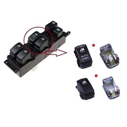 HYUNDAI Matrix Cam Düğme Butonu 2006-2011 93570-22820