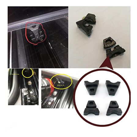 MERCEDES E Class C207 Sunroof Kızak Tamir Braket Klipsi 2009-2017