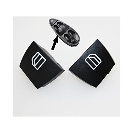 MERCEDES E Class S211 Cam Düğme Butonu Sol Kapı Sağ Sol 2004-2009