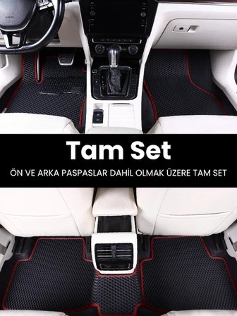 AUDİ A5 (2016-2025) Uyumlu EVA Paspas Tam Set–Araca Özel,Su Geçirmez,Hızlı ve Kolay Montaj 2071