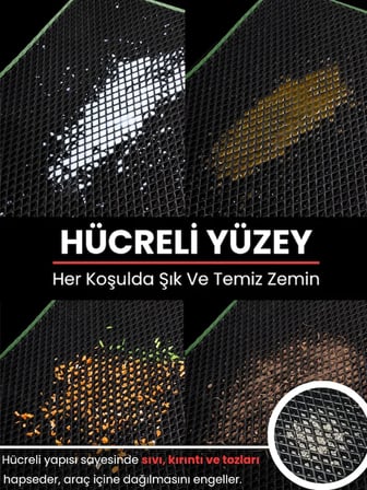 AUDİ Q2 (2020-2024) Uyumlu EVA Paspas Tam Set–Araca Özel,Su Geçirmez,Hızlı ve Kolay Montaj 2241