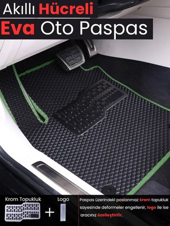 Fiat Fiorino (2013-2025) Uyumlu EVA Paspas Tam Set – Birebir Uyum, Araca Özel Tasarım,Kolay Montaj 1143