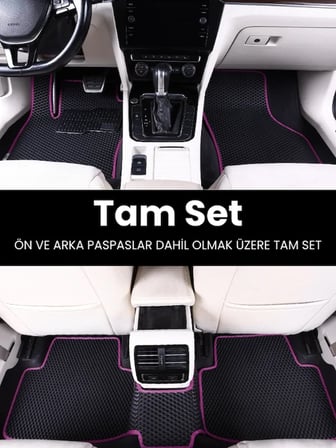 BMW İX40 (2022-2025) Uyumlu EVA Paspas Tam Set–Araca Özel,Su Geçirmez,Hızlı ve Kolay Montaj 2756