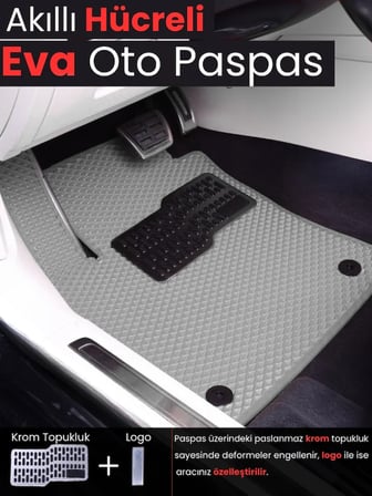 BMW X1 F48 (2015-2022) Uyumlu EVA Paspas Tam Set–Araca Özel,Su Geçirmez,Hızlı ve Kolay Montaj 2767