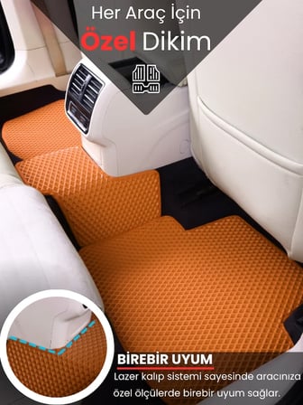 Byd Seal U Dm-i Uyumlu EVA Paspas Tam Set – Araca Özel Tasarım, Su Geçirmez, Hızlı ve Kolay Montaj 1018