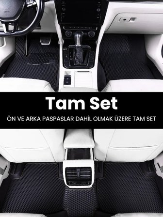 HONDA CİVİC FB7 SEDAN (2012-2015) Uyumlu EVA Paspas Tam Set–Araca Özel Tasarım,Su Geçirmez 4751