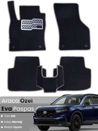 HONDA CRV 5 (2018-2024) Uyumlu EVA Paspas Tam Set–Araca Özel,Kolay Montaj,Su Geçirmez 4917