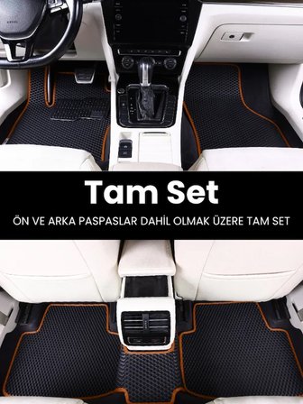 Opel Crossland (2020-2025) Uyumlu EVA Paspas Tam Set – Birebir Uyum,Su Geçirmez,Hızlı Montaj 1789