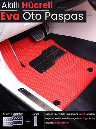 OPEL ASTRA L ELEKTRİKLİ (2022-2025) Uyumlu EVA Paspas Tam Set–Araca Özel,Kolay Montaj 2498