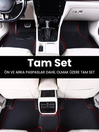 PEUGEOT 2008 (2013-2019) Uyumlu EVA Paspas Tam Set–Araca Özel,Oto Paspas,Kolay Montaj 3132