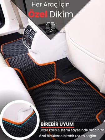 PEUGEOT 5008 (2017-2025) Uyumlu EVA Paspas Tam Set–Araca Özel,Oto Paspas 3283