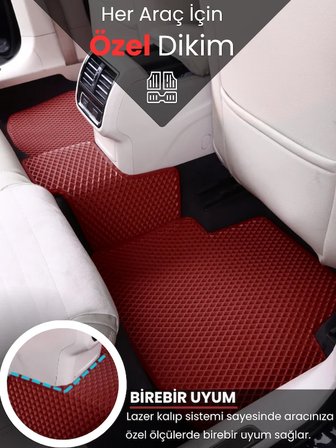 PORSCHE CAYENNE (2002-2010) Uyumlu EVA Paspas Tam Set–Araca Özel,Oto Paspas 3341