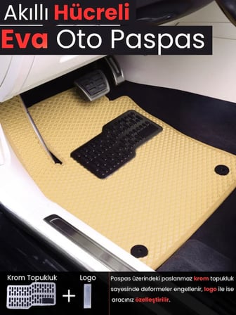 PORSCHE CAYENNE (2018-2024) Uyumlu EVA Paspas Tam Set–Araca Özel,Oto Paspas 3376