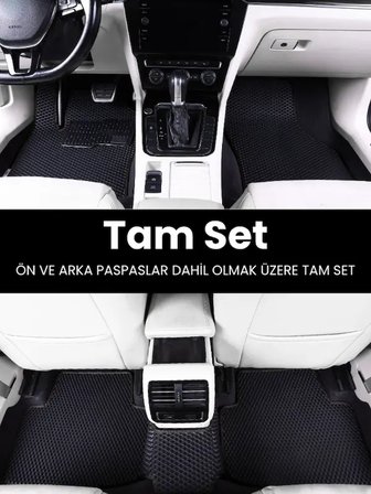 RENAULT MEGANE 2 HATCHBACK (2002-2008) Uyumlu EVA Paspas Tam Set–Oto Paspas,Araca Özel 3724
