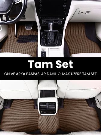 SEAT LEON KL (2020-2024) Uyumlu EVA Paspas Tam Set–Oto Paspas,Araca Özel,Kolay Montaj 4207