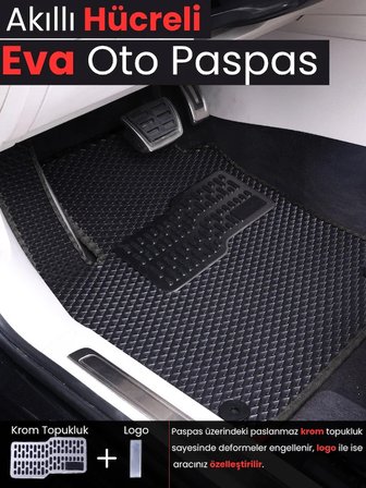 SKODA SUPERB (2008-2015) Uyumlu EVA Paspas Tam Set–Oto Paspas,Araca Özel,Kolay Montaj 4552