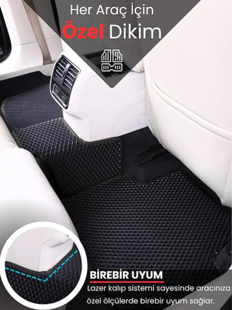 SUBARU IMPREZA GH (2007-2011) Uyumlu EVA Paspas Tam Set–Oto Paspas,Araca Özel,Kolay Montaj 4732