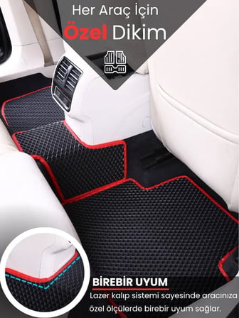 SUBARU IMPREZA GH (2007-2011) Uyumlu EVA Paspas Tam Set–Oto Paspas,Araca Özel,Kolay Montaj 4737
