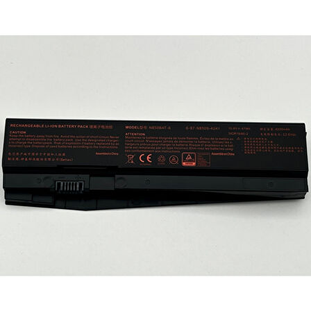 Monster N850BAT Notebook Batarya Pil – Yüksek Performanslı, Uzun Ömürlü, Orijinal Uyumlu Güç Kaynağı