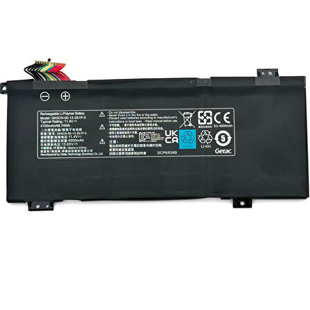 Monster Tulpar T7 V17.1.4 Notebook GK5CN-00-13-3S1P-0 Batarya Pil
