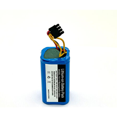 Symbol Laserbot 650 Robot Süpürge 3200 Mah Yanmaz Batarya – 14.4V Li-ion Güç Kaynağı | Sürekli ve Güçlü Temizlik Deneyimi!