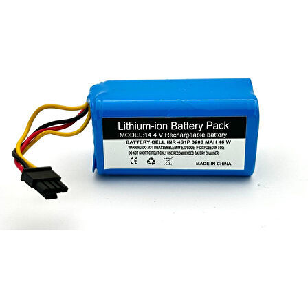 Symbol XBOT5A Robot Süpürge 3200 Mah Batarya