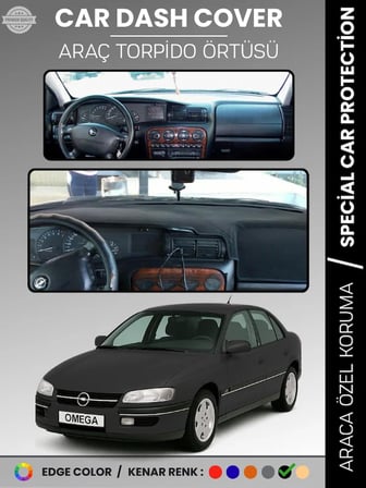 OPEL OMEGA (1993-2003) Torpido Örtüsü Ön Göğüs Torpido Koruma Birebir Uyum Kaymaz Özel Kesim