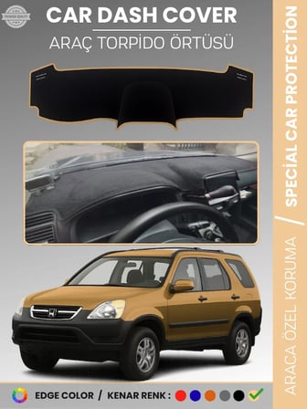HONDA CR-V (2002-2006) Torpido Örtüsü Torpido Koruma Tam Uyum Çatlamayı Önler Kolay Montaj