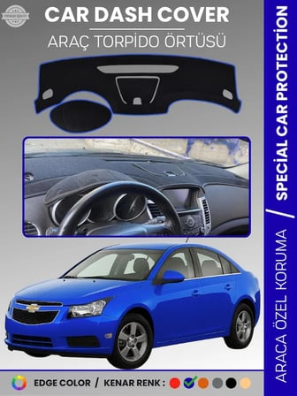 CHEVROLET Cruze (2008-2011) Torpido Örtüsü Ön Göğüs Torpido Koruma Tam Uyum Kaymaz Hızlı Montaj 5143