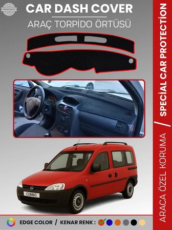 Opel COMBO C (2001-2011) Torpido Örtüsü Ön Göğüs Koruma Torpido Koruma Tam Uyum Çatlamayı Önler  5920