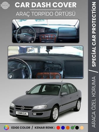 OPEL OMEGA (1993-2003) Torpido Örtüsü Ön Göğüs Torpido Koruma Birebir Uyum Kaymaz Özel Kesim 3363