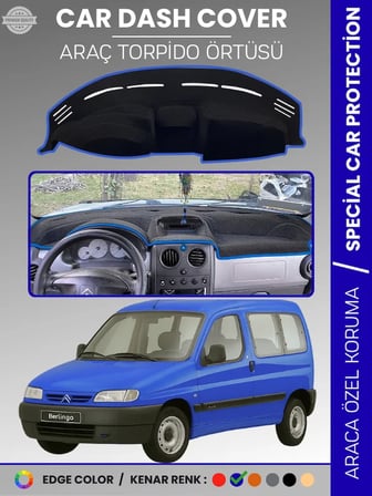 CITROEN Berlingo (1996-2001) Torpido Örtüsü Ön Göğüs Torpido Koruma Çatlamayı Engeller Tam Uyum 1153