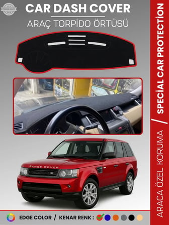 RANGE ROVER SPORT (2005-2013) Torpido Örtüsü Ön Göğüs Koruma Torpido Koruma Çatlamayı UV Koruma 8167