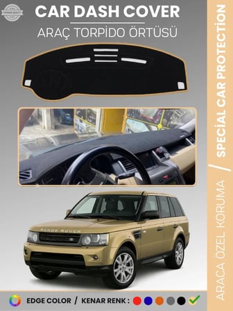 RANGE ROVER SPORT (2005-2013) Torpido Örtüsü Ön Göğüs Koruma Torpido Koruma Çatlamayı UV Koruma 7620
