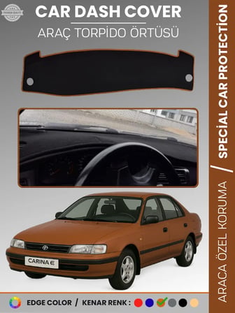 TOYOTA CARİNA-CORONA T190 AİRBAGLİ (1991-1997) Torpido Örtüsü Ön Göğüs Halı Tam Uyum  1335