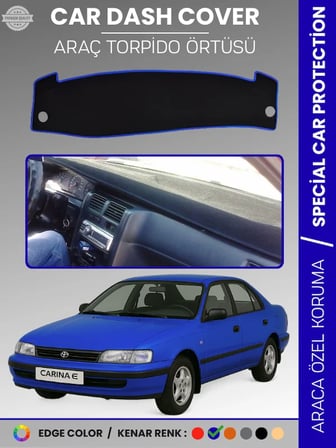 TOYOTA CARİNA-CORONA T190 AİRBAGSİZ (1991-1997) Torpido Örtüsü Ön Göğüs Halı Tam Uyum  1582