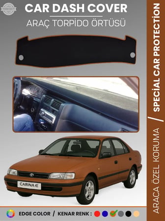 TOYOTA CARİNA-CORONA T190 AİRBAGSİZ (1991-1997) Torpido Örtüsü Ön Göğüs Halı Tam Uyum  3384