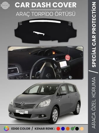 TOYOTA VERSO (2009-2018) Torpido Örtüsü Ön Göğüs Koruma Tam Uyum Kolay Montaj 1568