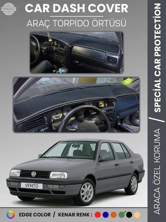 VOLKSWAGEN VENTO (1992-1998) Torpido Örtüsü Ön Göğüs Koruma Torpido Koruma Tam Uyum Araca Özel 2671