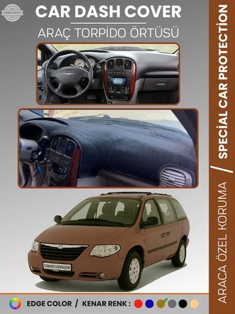 CHRYSLER GRAND VOYAGER (2002-2006) Torpido Örtüsü Ön Göğüs Koruma Torpido Koruma Tam Uyum  3409